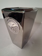 Rosenthal Vase Silber VERSACE DEDALO Medusa