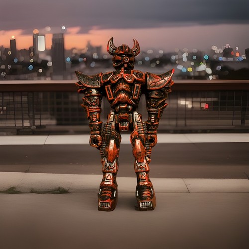 Vintage robot space - robot, /