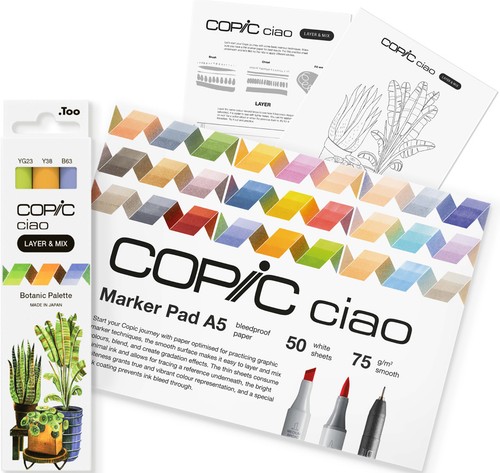 Copic marker ciao - ciao, "layer
