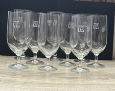 9 Biertulpen DDR mit 0,25 Eichstrich und Logo Weißwasser