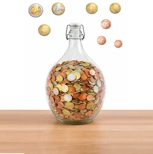 Spardose sparflasche - spardose, 5l