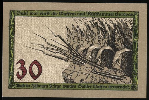 Notgeld suhl pfennig - suhl,,