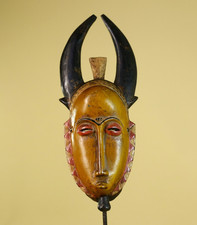 Baule Afrikanische Maske Holz