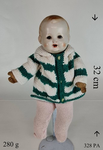 Baby kopf puppe 1370 - puppe, k.w.s.1370/0