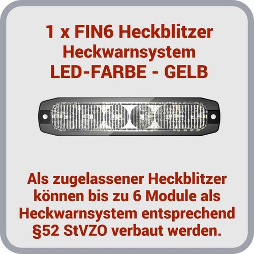 Led frontblitzer gelb - led-frontblitzer,