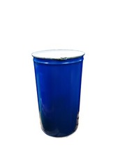 Regentonne 200 Liter, Blechfass, Metallfass, Grilltonne, Feuertonne