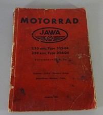 Betriebsanleitung / Handbuch Jawa 353 | 250 ccm / 354/04 | 350/04 ccm Stand 1961