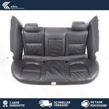 Sitze hinten Rücksitzbank Rücksitze Vollleder Schwarz Jaguar XF1 X250 Limousine