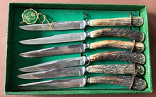 Alt 6er Set Jagd Besteck