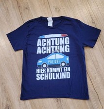 T-Shirt Schulkind Polizei Gr