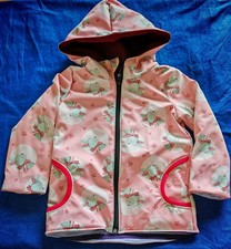 gefütterte Softshelljacke Kinder neu Handmade Gr. 104