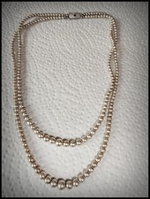 Vintage - Perlenkette - 835 er