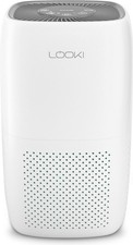Looki Luftreiniger – HEPA Ionisator Filter, Ventilator, Geräuscharm – Weiß