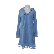 ChillNorway, Kapuzenkleid, Größe: M, Blau, Samt, Damen #vTR