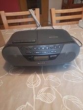 SONY CFD-S07CP CD Radio Kassettenrecorder MP3 Playback Funktioniert Einwandfrei 