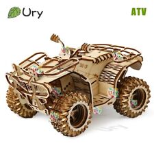 3D Holz Puzzle Quad, Motorrad