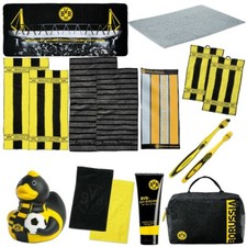 Borussia Dortmund BVB Bad Handtuch Duschtuch Badeente Zahnbürste Kulturtasche