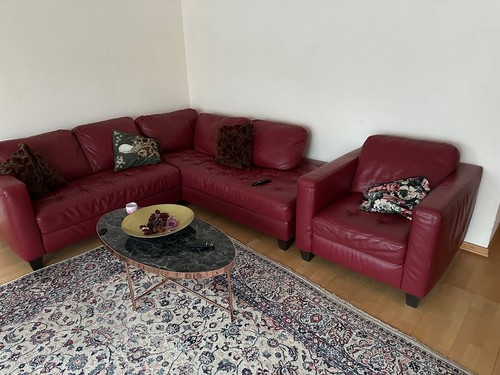 Leder sofa gebraucht - leder, 2