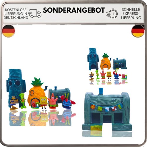Stücke spongebob aquarium - 6,