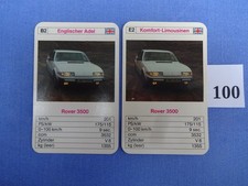 Rover 3500, Einzelkarte