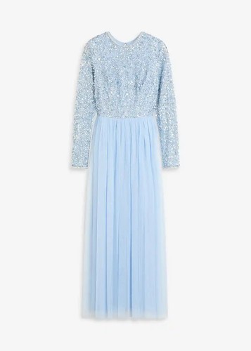 Neu maxikleid 44 hellblau - neu,