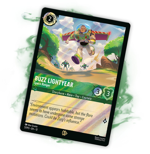 Lorcana buzz lightyear space - buzz,