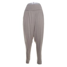 H&M, Haremshose, Größe: 38, Beige, Baumwolle/Elasthan/Modal, Einfarbig #YkD