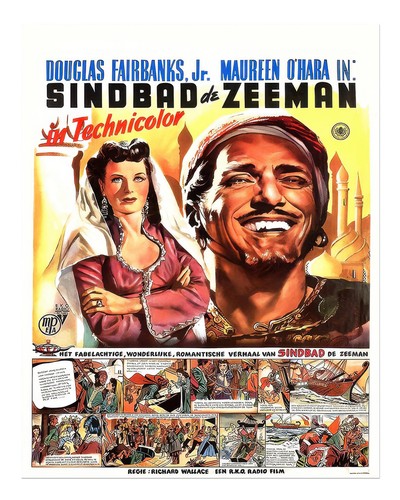 Vintage-Filmplakat-Wandkunst
