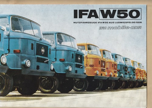 Ddr prospekt lkw ifa - ,