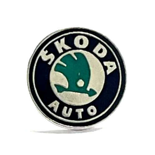 Skoda auto logo pin - 10, mm