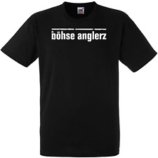Böhse Anglerz angeln böse Angler Karpfen Wels Karpfenangler T-Shirt Shirt S-5XL