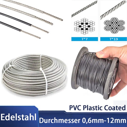Edelstahl drahtseil - edelstahl,