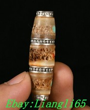 Knochen Inlay Edelsteine