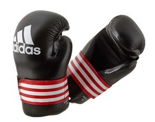 Final SALE! adidas Kick-Boxhandschuhe Semi Contact schwarz- ADIBFC01 - Kickboxen