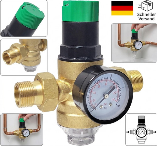 Druckminderer wasser zoll - wasser,