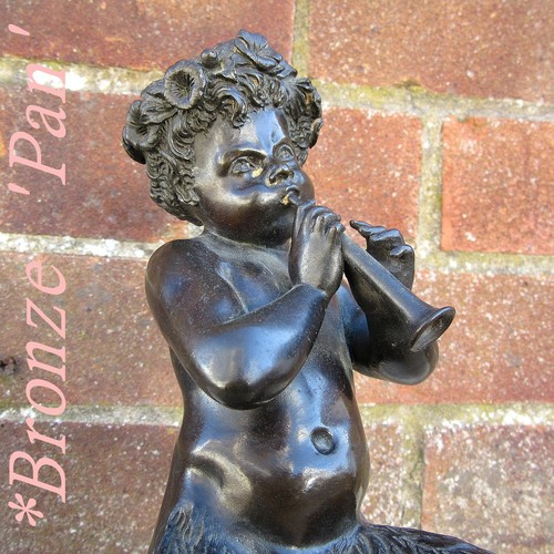 Vintage bronzeguss skulptur - vintage,