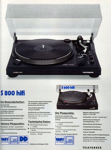 Telefunken s800 hifi - s800,