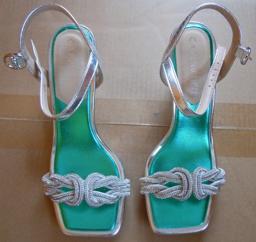 Sandalette silber café noir - ,