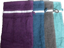 4er Set Waschhandschuhe Waschlappen Seiftuch Seiflappen Baumwolle 15x25 cm