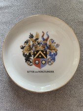 Sammelteller Ritter Voigtländer Kamera Wappen 1756 - 1956 Rosenthal Porzellan