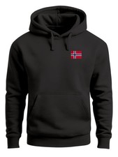 Hoodie Herren Norway Flag