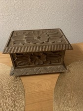 Holztruhe Hand geschnitzt 