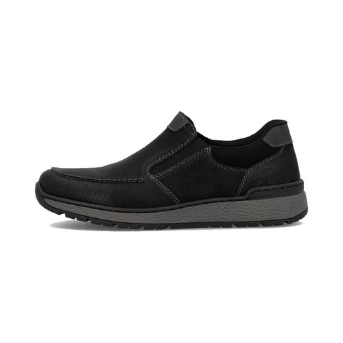 Rieker herren slipper - rieker, schwarz