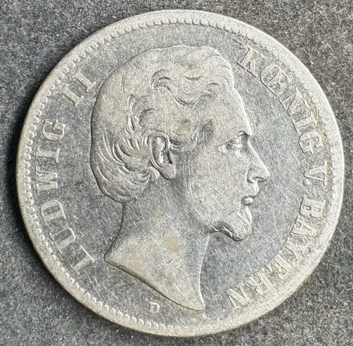 Mark 1876 bayern 11 g - 2,