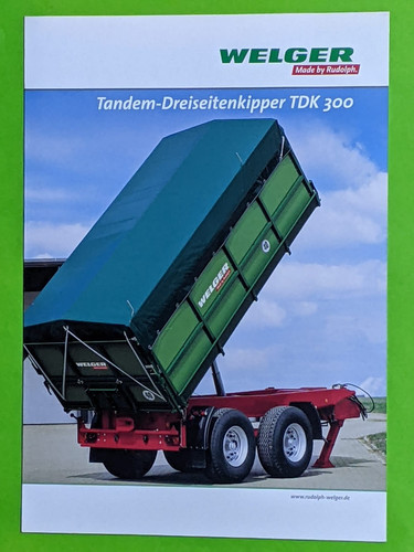 Welger tdk 300 tandem - welger,