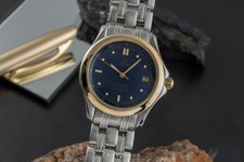 Omega Seamaster Chronometer Stahl / Gold Automatik Herrenuhr Ref. 168.1501 