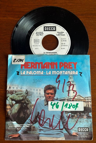 Vinyl single hermann prey - 7",