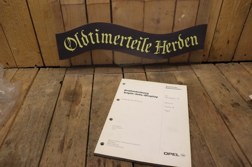 Opel prüfanleitung triple - prüfanleitung,