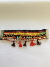 Hipanema Armband, In den Farben Schwarz, Rot, Gold, Länge 19 cm, neu