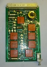 Platine Baugruppe m. 8 x Glimmer Kondensator Jahre / Sangamo